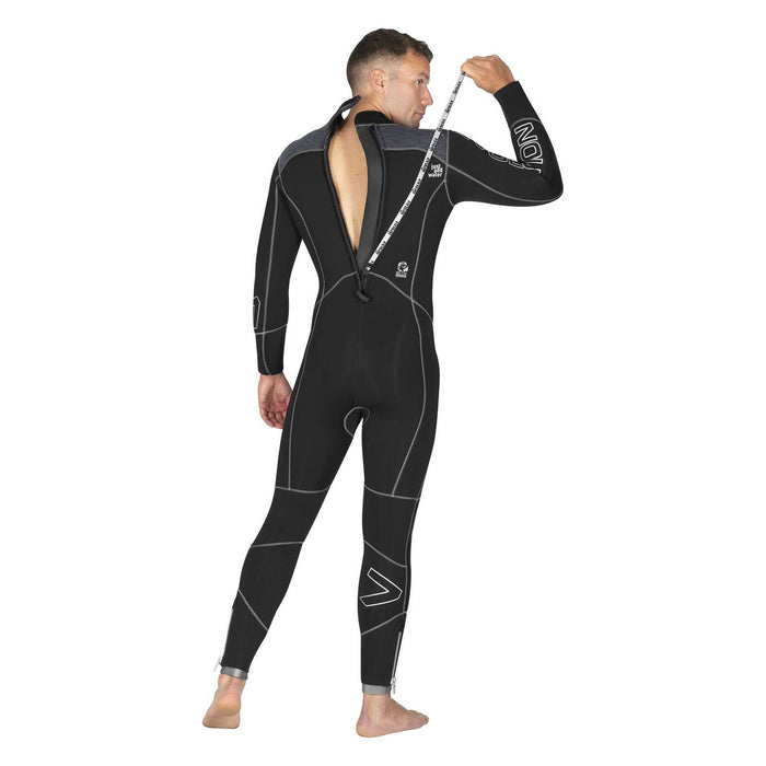 Full Wetsuit Evolution Man 7mm Black-Grey M-Double-Wide Mares 4124393W