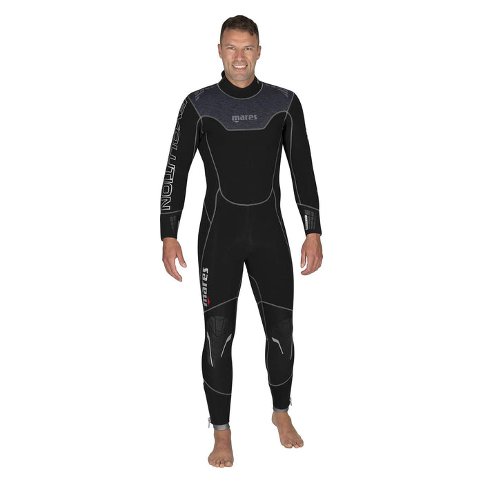 Muta intera Evolution Uomo 7mm Nero-Grigio ML-Doppia Larghezza Mares 4124394W