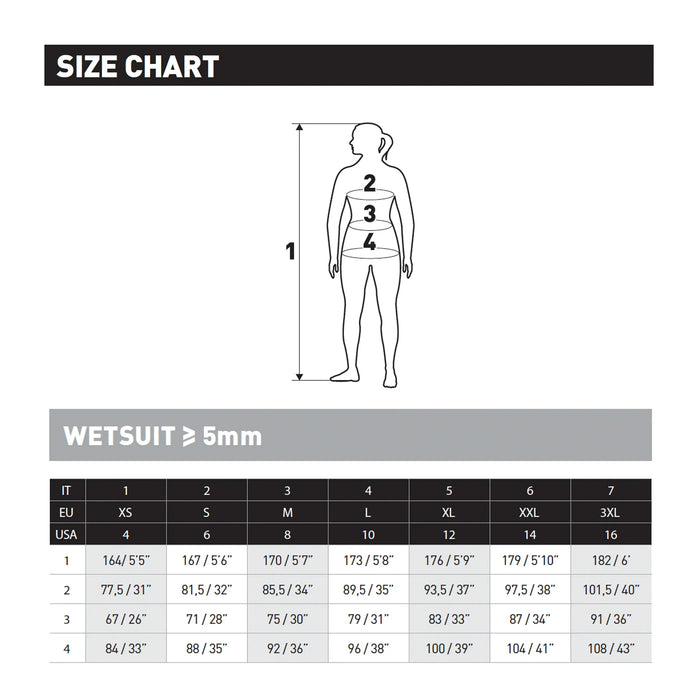 Wetsuit Mares Evolution 7mm She Dives