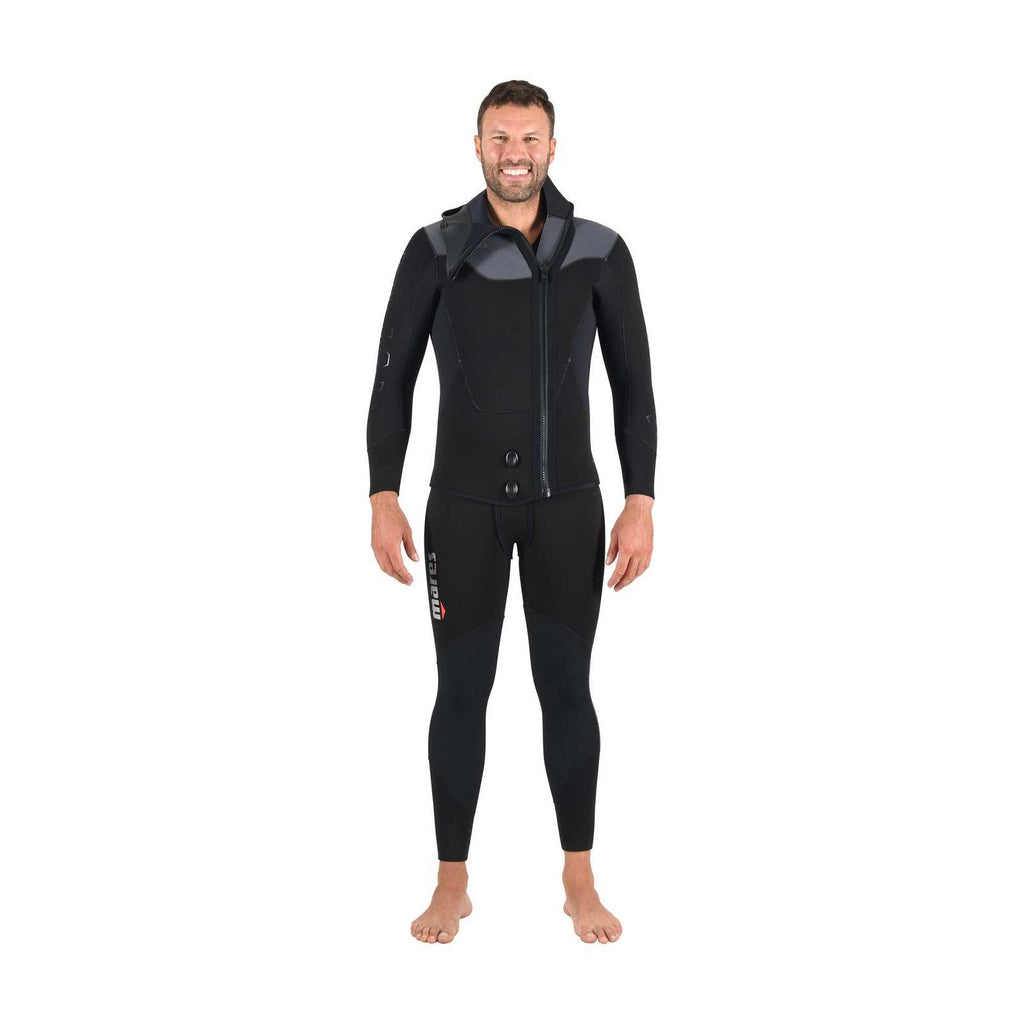 Full Wetsuit Dual Man 5mm Black-Grey Size 3-M Mares 412443BKS3