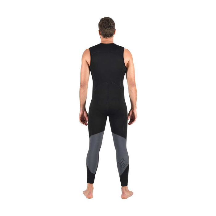 Full Wetsuit Dual Man 5mm Black-Grey Size 4-ML Mares 412443BKS4