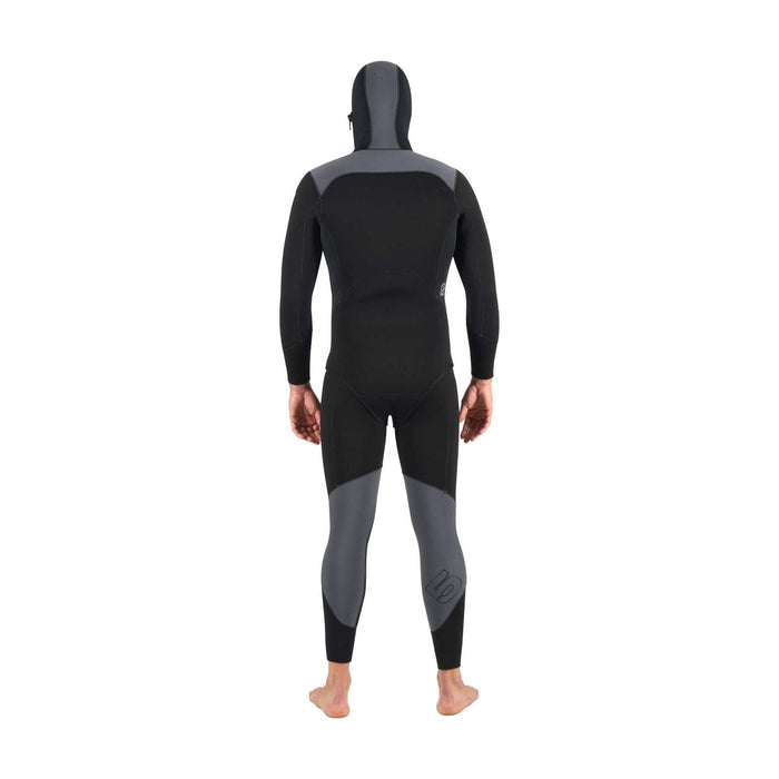 Full Wetsuit Dual Man 5mm Black-Grey Size 4-ML Mares 412443BKS4