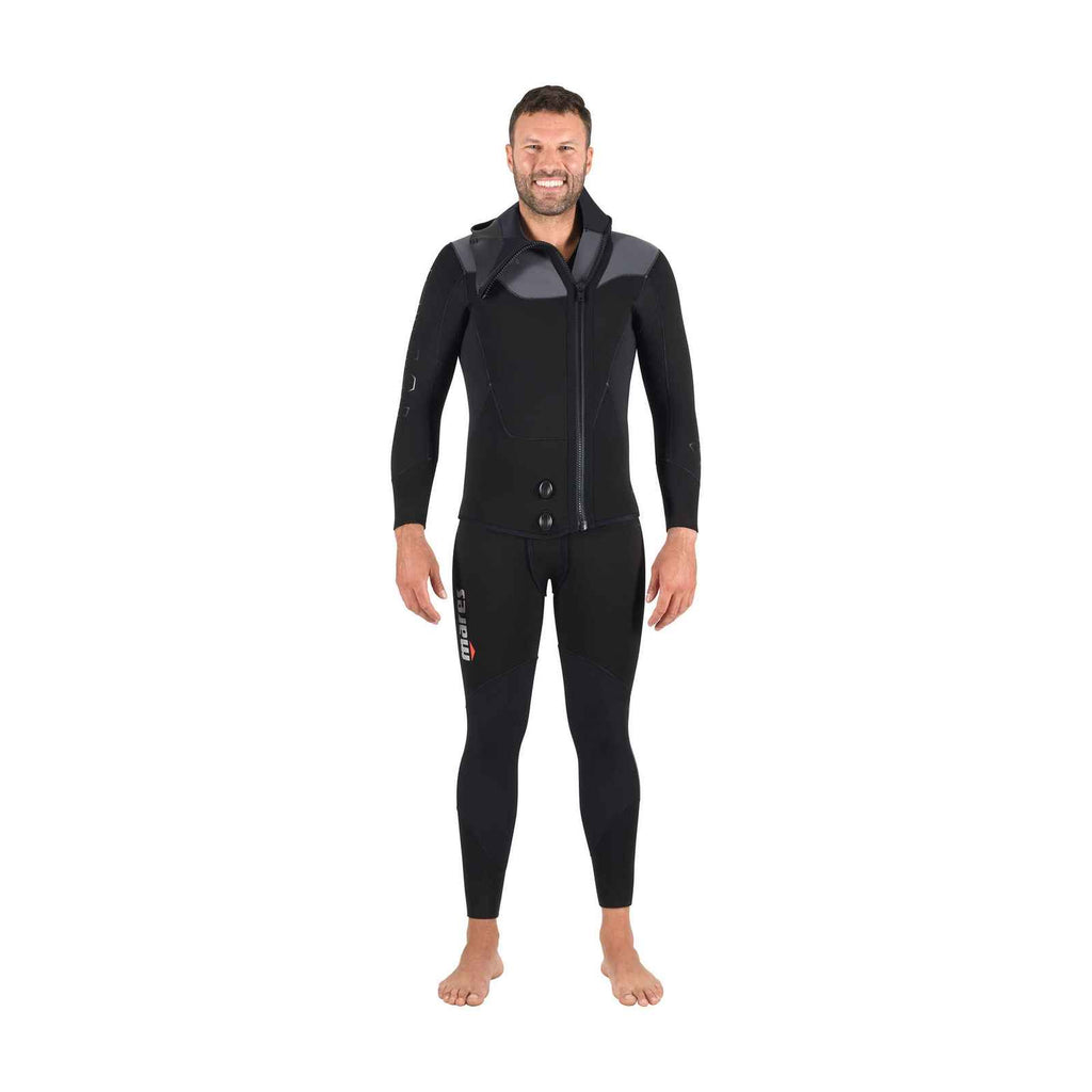 Full Wetsuit Dual Man 5mm Black-Grey Size 6-XL Mares 412443BKS6