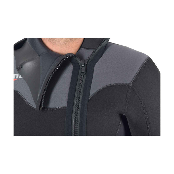 Full Wetsuit Dual Man 5mm Black-Grey Size 6-XL Mares 412443BKS6