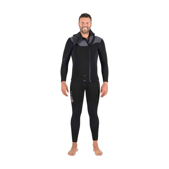 Full Wetsuit Dual Man 5mm Black-Grey Size 7-XXL Mares 412443BKS7