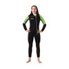 Giacca muta Explorer 5 Bambini Nero-Lime 12 anni Mares 412445-1