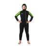 Giacca muta Explorer 5 Bambini Nero-Lime 10 anni Mares 412445-2