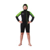 Giacca muta Explorer 5 Bambini Nero-Lime 10 anni Mares 412445-2