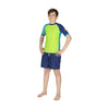 Rash Guard Shield Youth LM Blue-Lime L Mares 412463LML