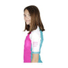 Rash Guard Shield Ragazzi MG Rosa-Blu L Mares 412463MGL