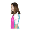 Rash Guard Shield juvenil MG rosa-azul XS Mares 412463MGXS