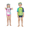 Rash Guard Shield Bambini LM Blu-Lime S Mares 412464LMS