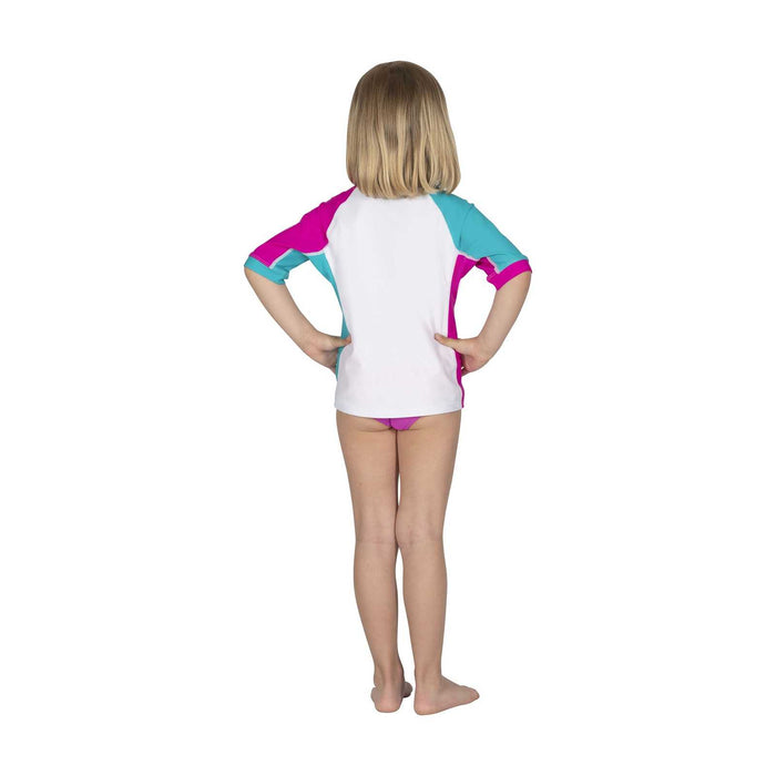 Rashguard Shield Kinder MG Weiß-Pink S Mares 412464MGS