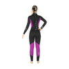 Combinaison intégrale Pioneer Femme 5 mm Noir-Rose Taille 4-ML Mares 412466S4