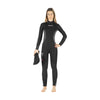 Traje de neopreno completo Pioneer Mujer 7 mm Negro-Gris Talla 5-XL Mares 412468S5