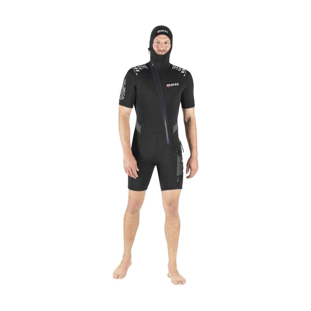 Short Wetsuit Flexa Core Man Black Size 8-XXXL Mares 412469S8