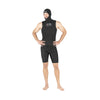 Short Wetsuit Flexa Vest Man 3mm Black Size 4-ML Mares 412471S4