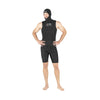 Short Wetsuit Flexa Vest Man 3mm Black Size 7-XXL Mares 412471S7