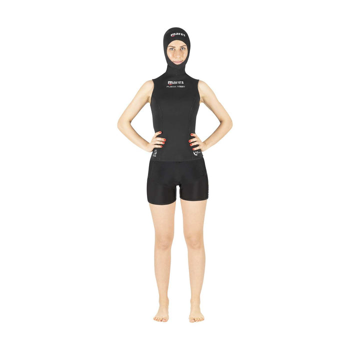 Traje de neopreno corto Flexa Vest Mujer 3 mm Negro Talla 1-XS Mares 412472S1