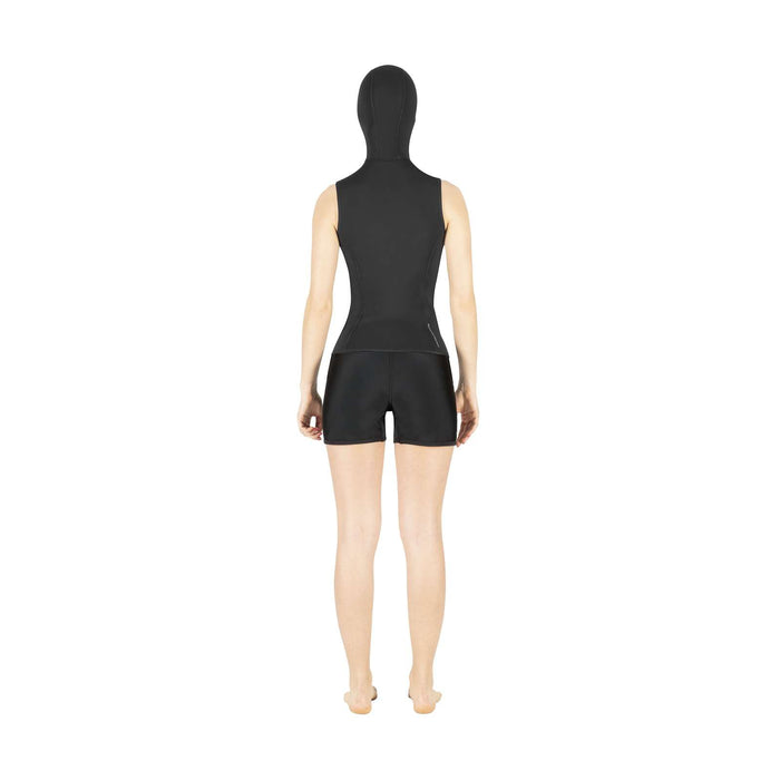 Traje de neopreno corto Flexa Vest Mujer 3 mm Negro Talla 6-XXL Mares 412472S6