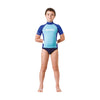 Rash Guard Kids Boy Short Sleeve Blue XS-8-9 Years Mares 412506XSBL
