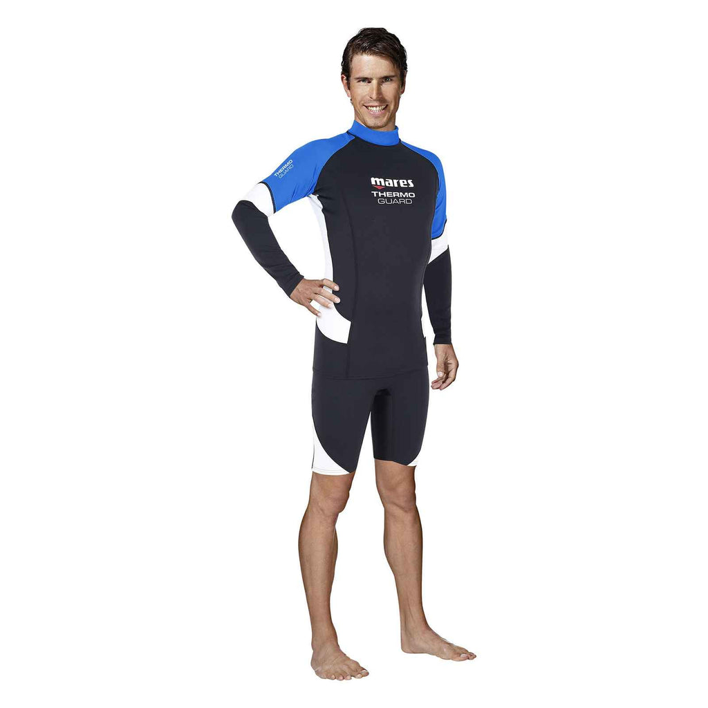 Short Thermo Guard homme 0,5 mm noir-blanc 3XL Mares 4125343XL
