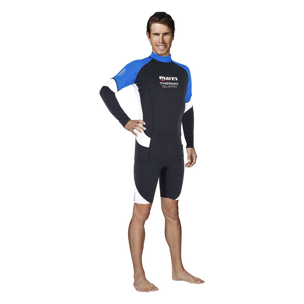 Short Thermo Guard homme 0,5 mm noir-blanc XS Mares 412534XS