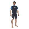 Rash Guard Loose Fit Man Short Sleeve Blue XXXL Mares 4125403XLBL
