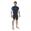 Rash guard holgado hombre manga corta azul L Mares 412540LBL