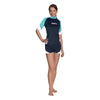 Rashguard Coupe ample Femme Manches courtes Aigue-marine L Mares 412542LAQ