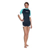 Rashguard Loose Fit Damen Kurzarm Aquamarin S Mares 412542SAQ