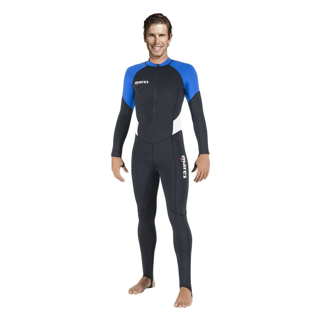Rashguard Trilastic Monopièce Homme Noir-Bleu XS Mares 412545XS
