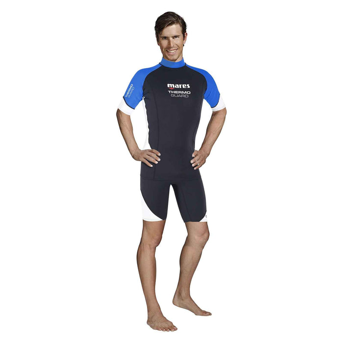 Combinaison Thermo Guard Homme Manches courtes 0,5mm Noir-Bleu S Mares 412549S