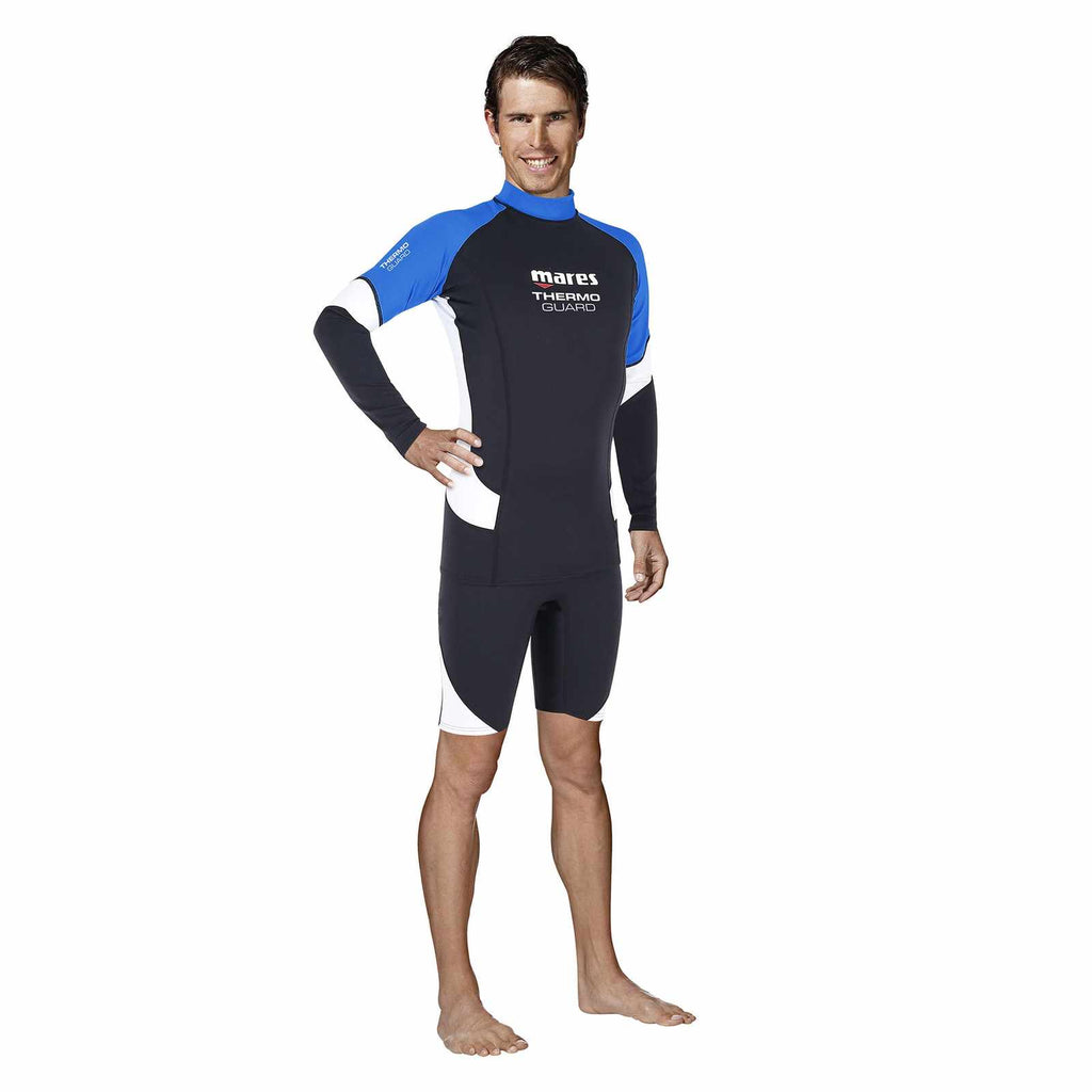 Combinaison Thermo Guard Homme Manches longues 0,5mm Noir-Bleu M Mares 412550M