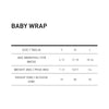 Swimsuit Baby Wrap Blue L Mares 412557SCBLL