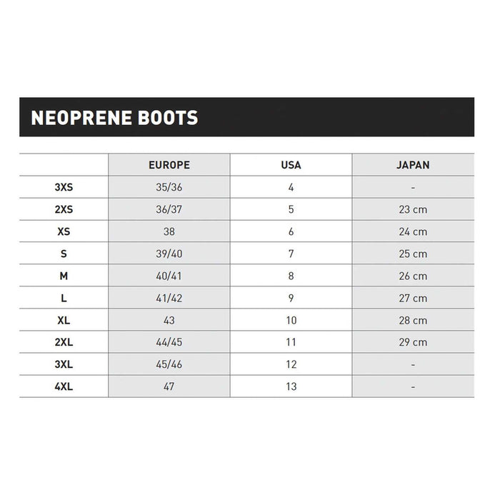 Dive Socks Classic 3mm Size L-EU 41-42-US 9-27cm Mares 412635L