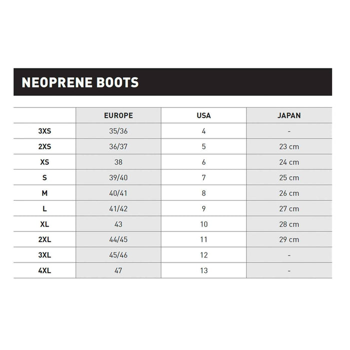 Tauchstiefel Equator 2 mm Größe 120-3XL-EU 45-46-US 12 Mares 412636120