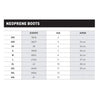 Dive Boots Flexa Ds 6.5mm Size 100-XL-EU 43-US 10 Mares 412638100