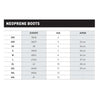 Dive Boots Flexa Ds 6.5mm Size 90-L-EU 41-42-US 9 Mares 41263890