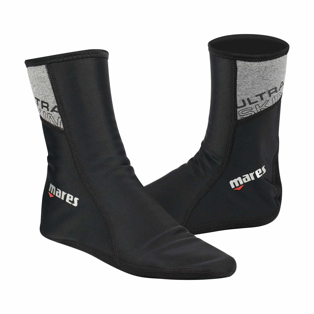 Diving Socks Ultraskin Black-Grey XXXL Mares 4126423XL