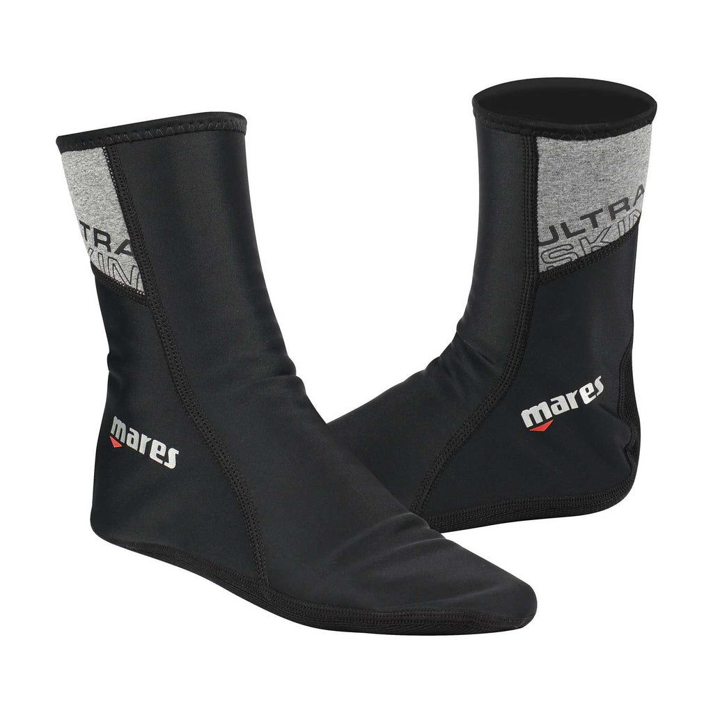 Calzini da immersione Ultraskin Nero-Grigio L Mares 412642L