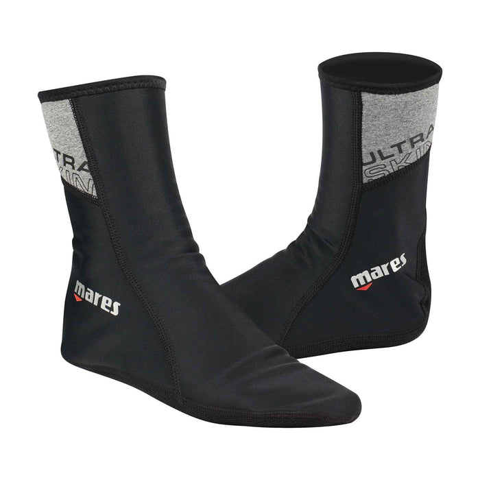 Tauchsocken Ultraskin Schwarz-Grau S Mares 412642S