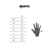 Gants de plongée Flexa Fit 5 mm Noir-Gris M Mares 412724M