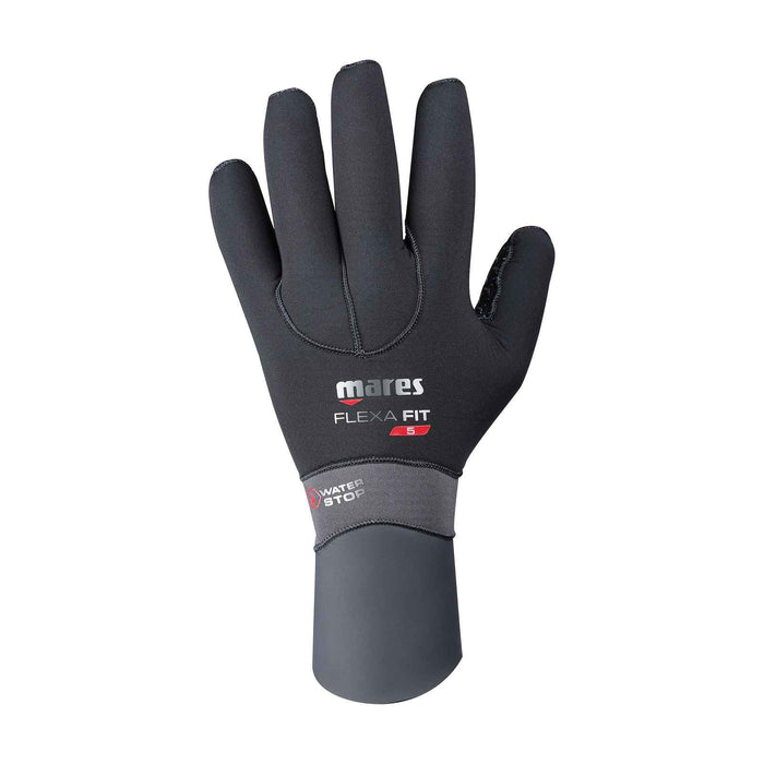 Diving Gloves Flexa Fit 5mm Black-Grey S Mares 412724S