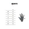 Diving Gloves Flexa Fit 5mm Black-Grey S Mares 412724S