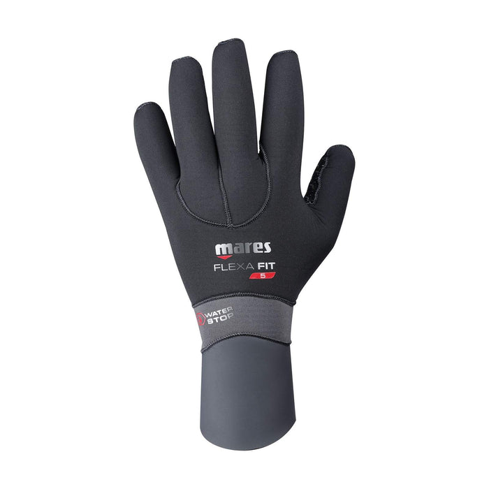 Guantes de buceo Flexa Fit 5mm Negro-Gris XXL Mares 412724XXL