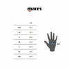Gants de plongée Flexa Fit 6,5 mm Noir-Gris M Mares 412725M