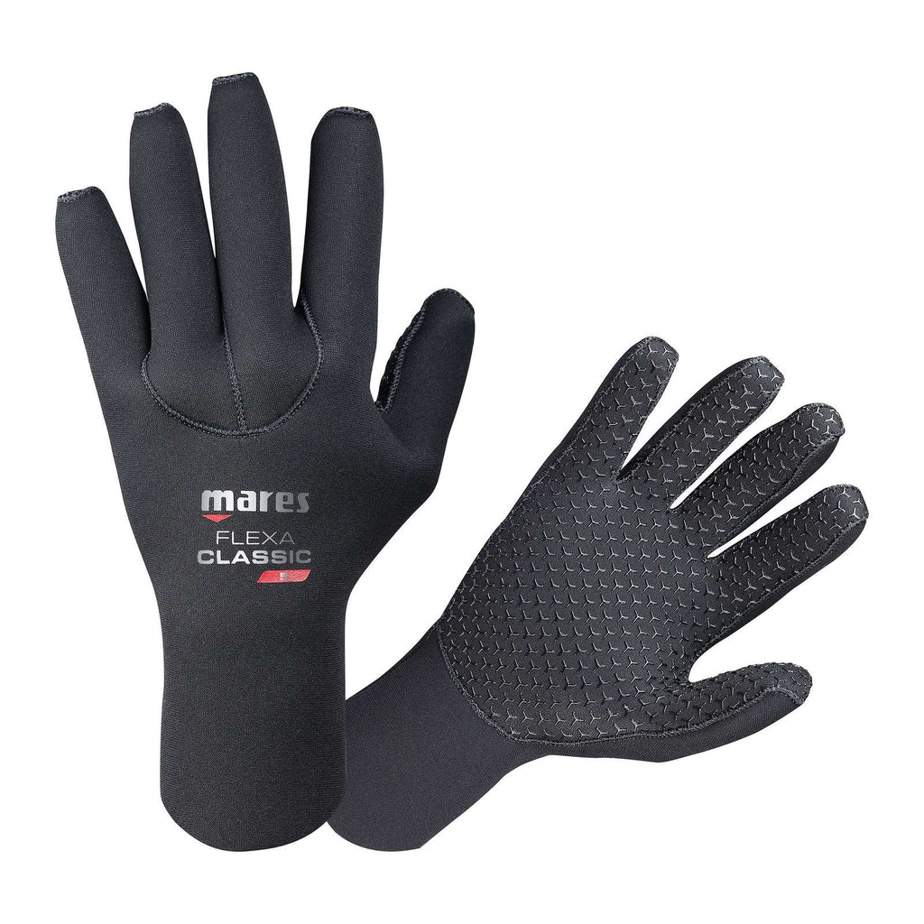 Diving Gloves Flexa Classic 5mm Black S Mares 412734S