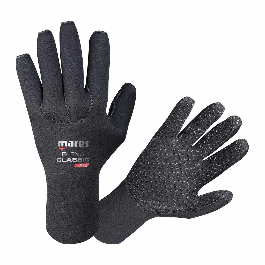 Taucherhandschuhe Flexa Classic 5 mm Schwarz XXS Mares 412734XXS