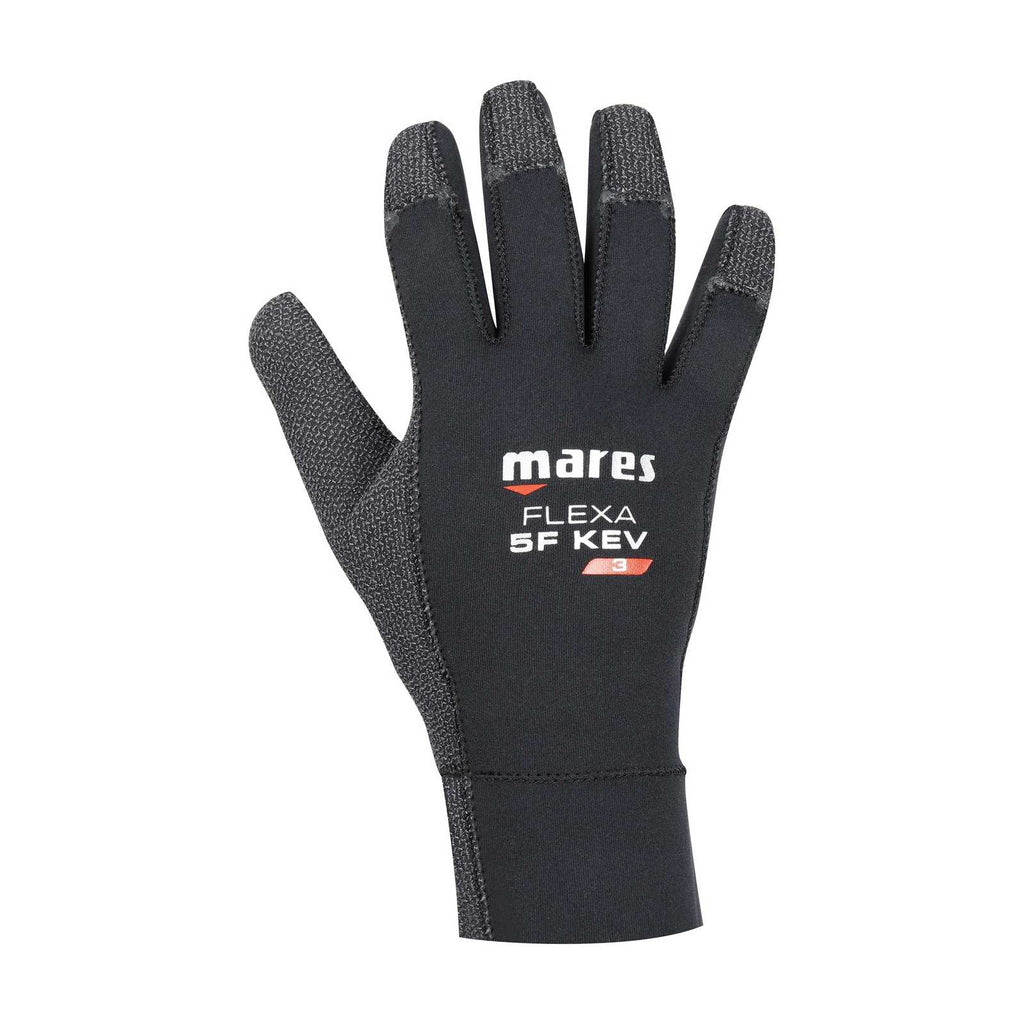 Guanti da immersione Flexa 5F 3.0 Kev Nero L Mares 412735L